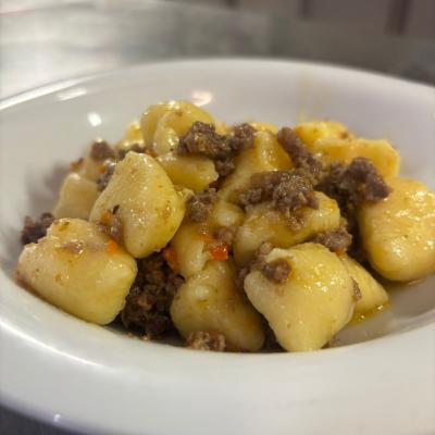 Gnocchi al Ragù di carne